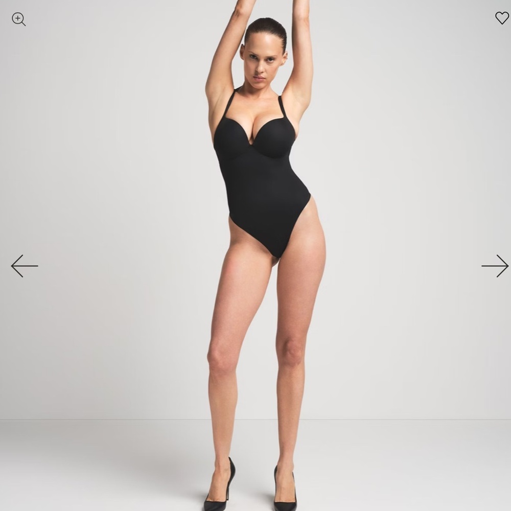 skims body super push up thong bodysuit